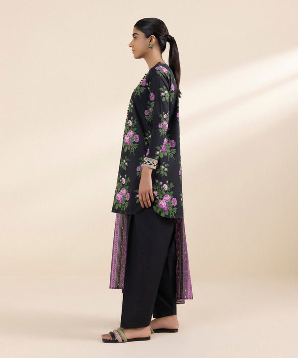 SAPPHIRE | UNSTITCHED 2 PIECE PRINTED LAWN SUIT