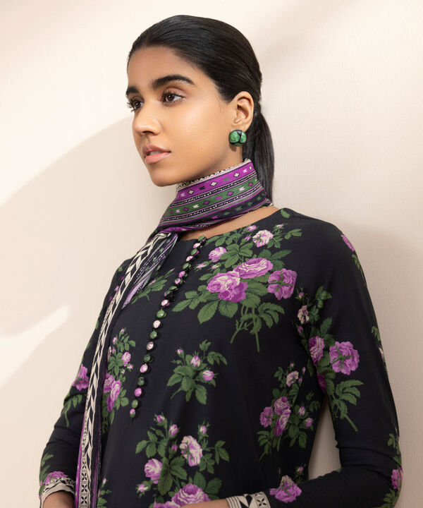 SAPPHIRE | UNSTITCHED 2 PIECE PRINTED LAWN SUIT