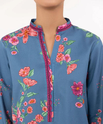 SAPPHIRE | UNSTITCHED 2 PIECE PRINTED LAWN SUIT