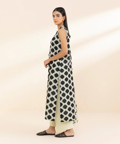 SAPPHIRE | UNSTITCHED 2 PIECE PRINTED LIGHT KHADDAR SUIT