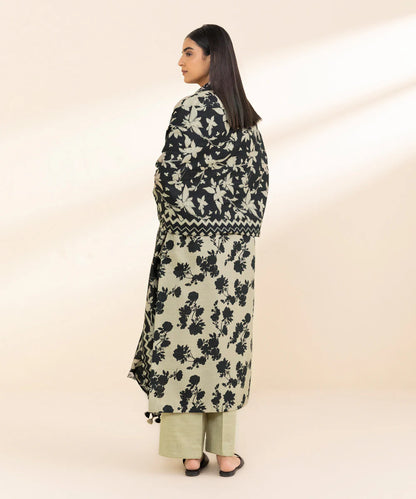 SAPPHIRE | UNSTITCHED 2 PIECE PRINTED LIGHT KHADDAR SUIT