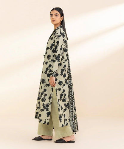 SAPPHIRE | UNSTITCHED 2 PIECE PRINTED LIGHT KHADDAR SUIT