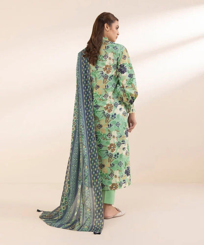 SAPPHIRE | UNSTITCHED 2 PIECE PRINTED LAWN SUIT
