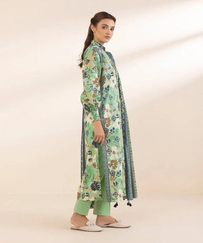 SAPPHIRE | UNSTITCHED 2 PIECE PRINTED LAWN SUIT