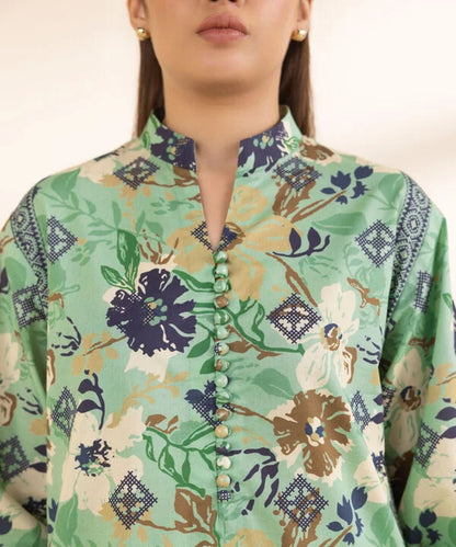 SAPPHIRE | UNSTITCHED 2 PIECE PRINTED LAWN SUIT