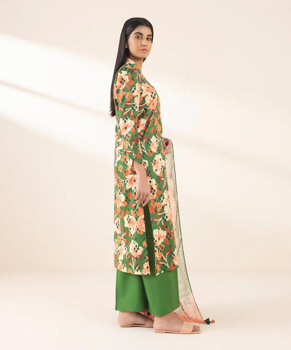 SAPPHIRE | UNSTITCHED 2 PIECE PRINTED LAWN SUIT