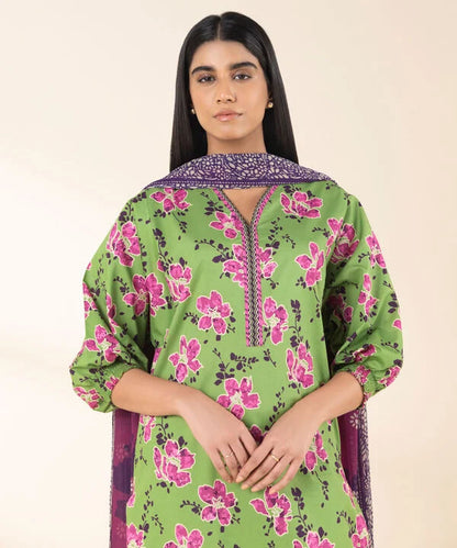 SAPPHIRE | UNSTITCHED 2 PIECE PRINTED LAWN SUIT