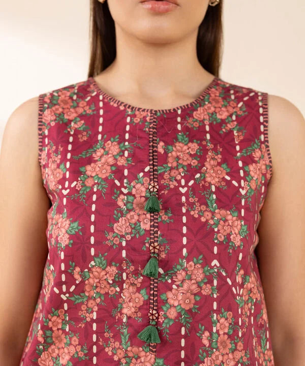 SAPPHIRE | UNSTITCHED 2 PIECE PRINTED LAWN SUIT