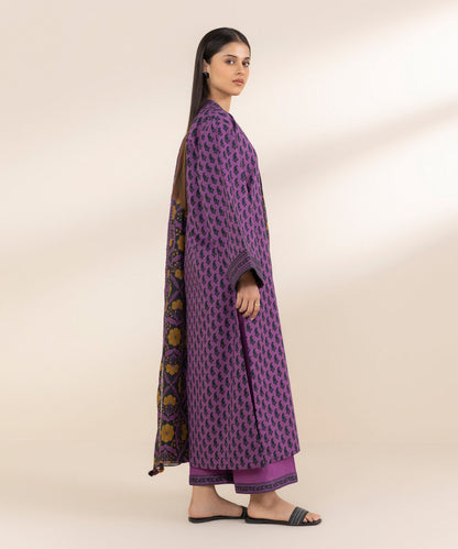 SAPPHIRE | UNSTITCHED 2 PIECE PRINTED LAWN SUIT