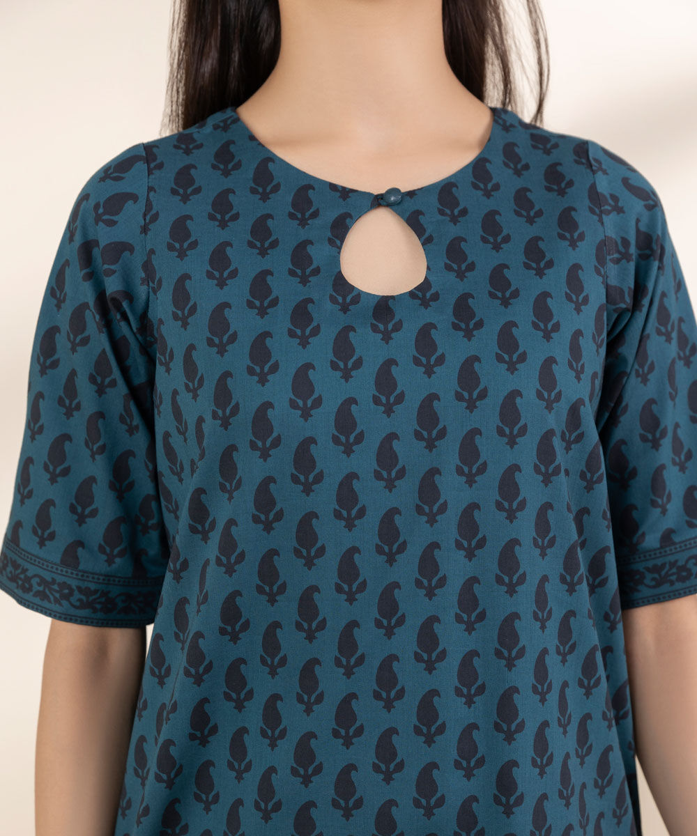 SAPPHIRE | UNSTITCHED 2 PIECE PRINTED LAWN SUIT