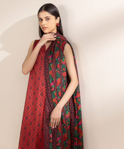 SAPPHIRE | UNSTITCHED 2 PIECE PRINTED LAWN SUIT