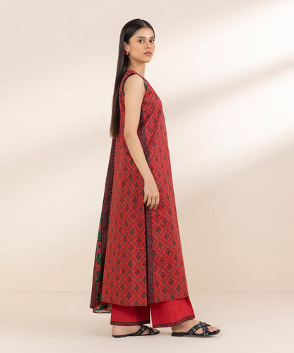 SAPPHIRE | UNSTITCHED 2 PIECE PRINTED LAWN SUIT