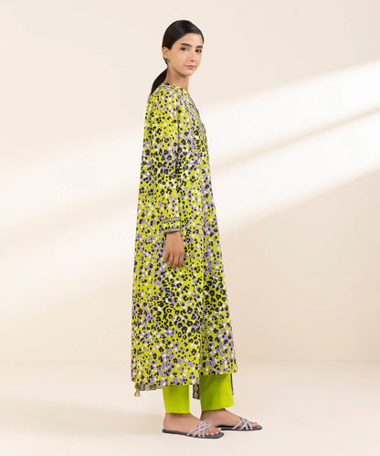 SAPPHIRE | UNSTITCHED 2 PIECE PRINTED LAWN SUIT