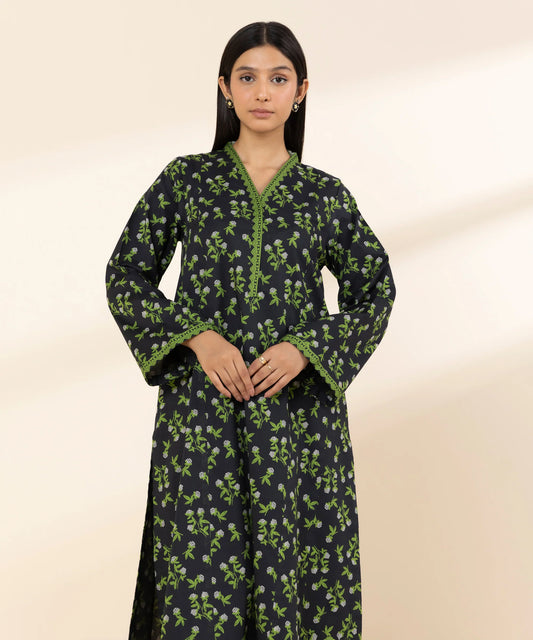 SAPPHIRE | UNSTITCHED 2 PIECE PRINTED LAWN SUIT