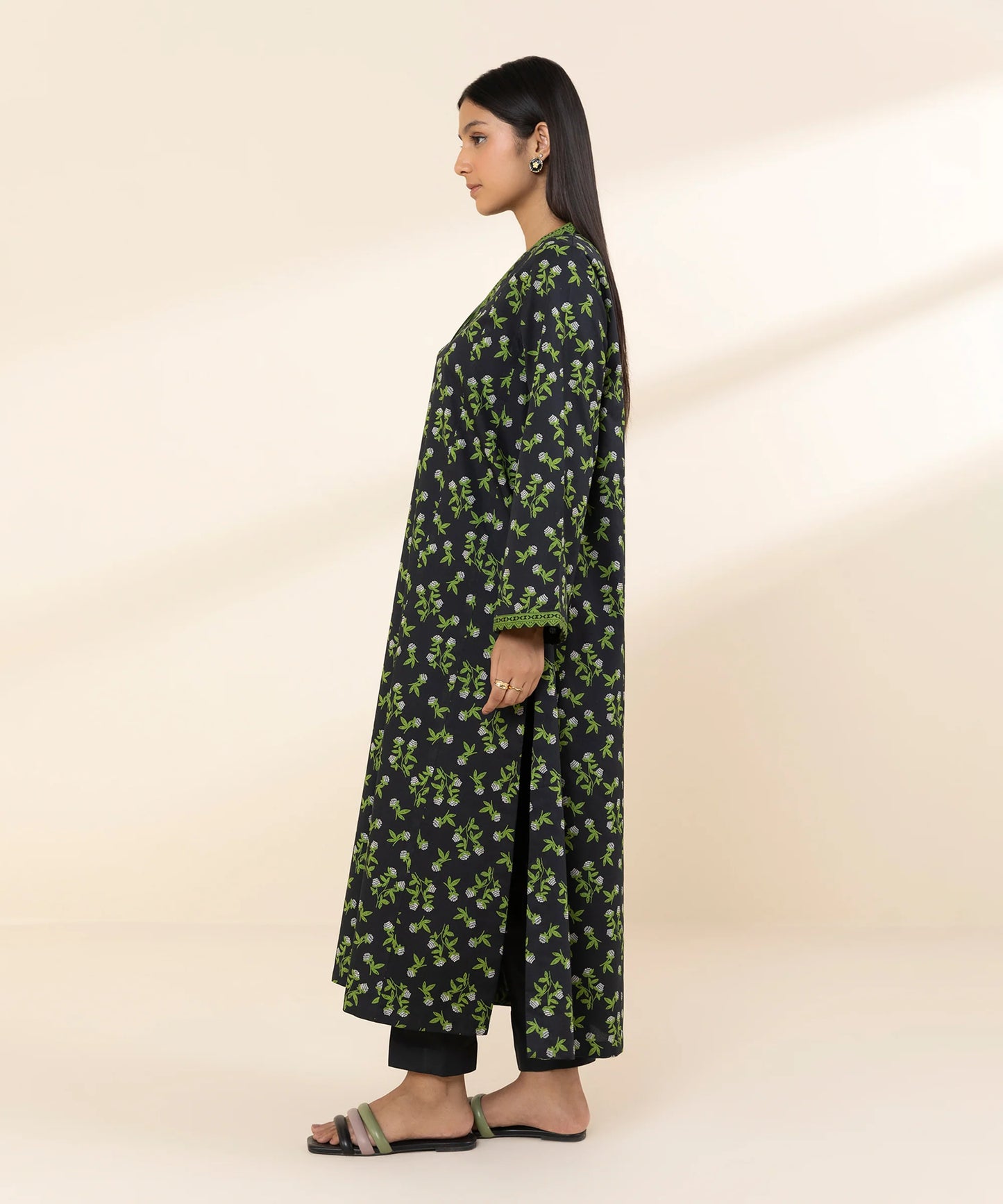 SAPPHIRE | UNSTITCHED 2 PIECE PRINTED LAWN SUIT