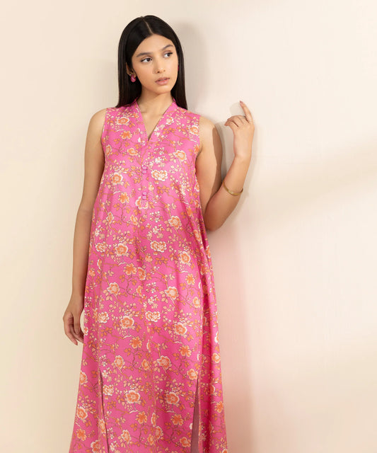 SAPPHIRE | UNSTITCHED 2 PIECE PRINTED LAWN SUIT
