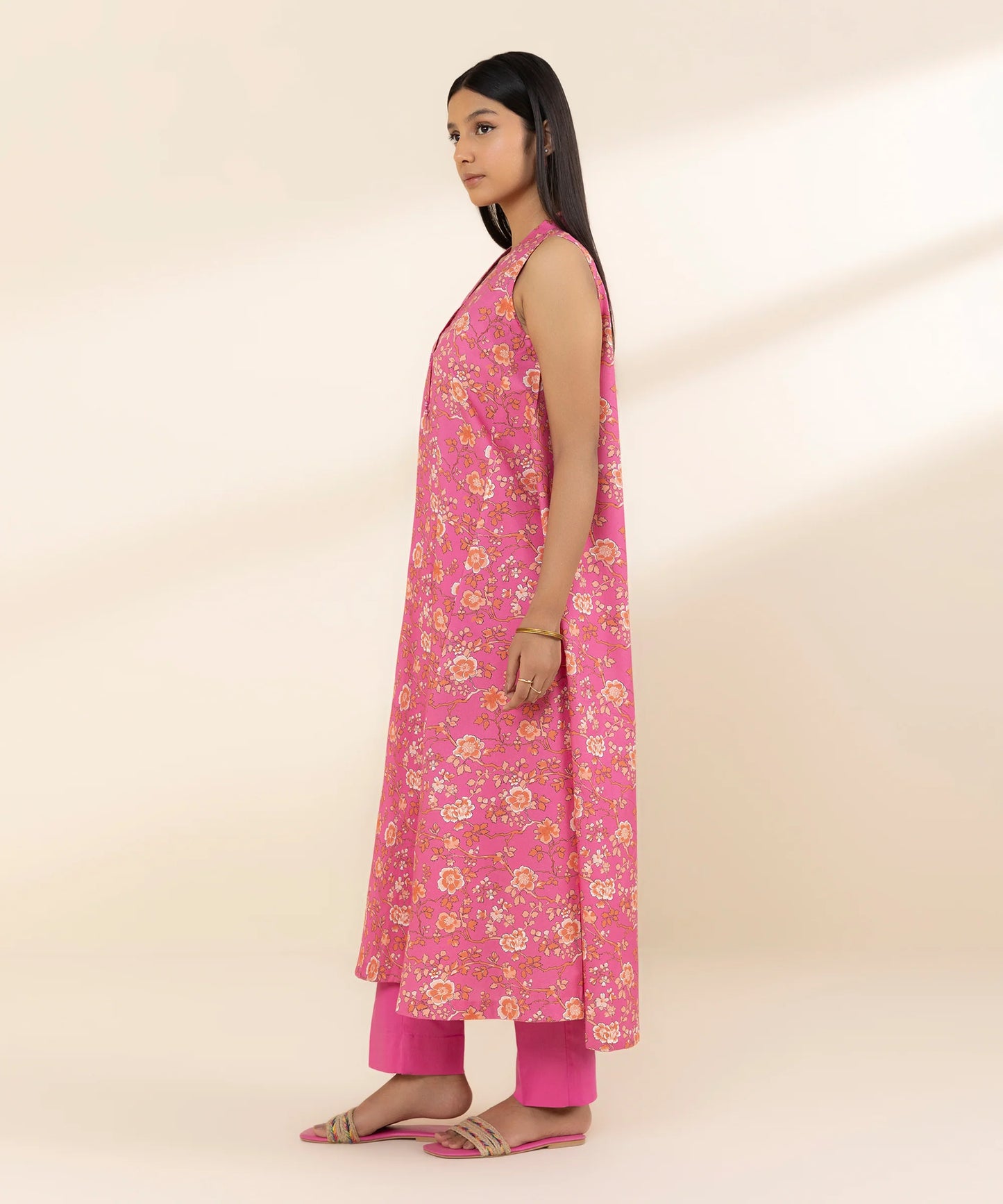 SAPPHIRE | UNSTITCHED 2 PIECE PRINTED LAWN SUIT