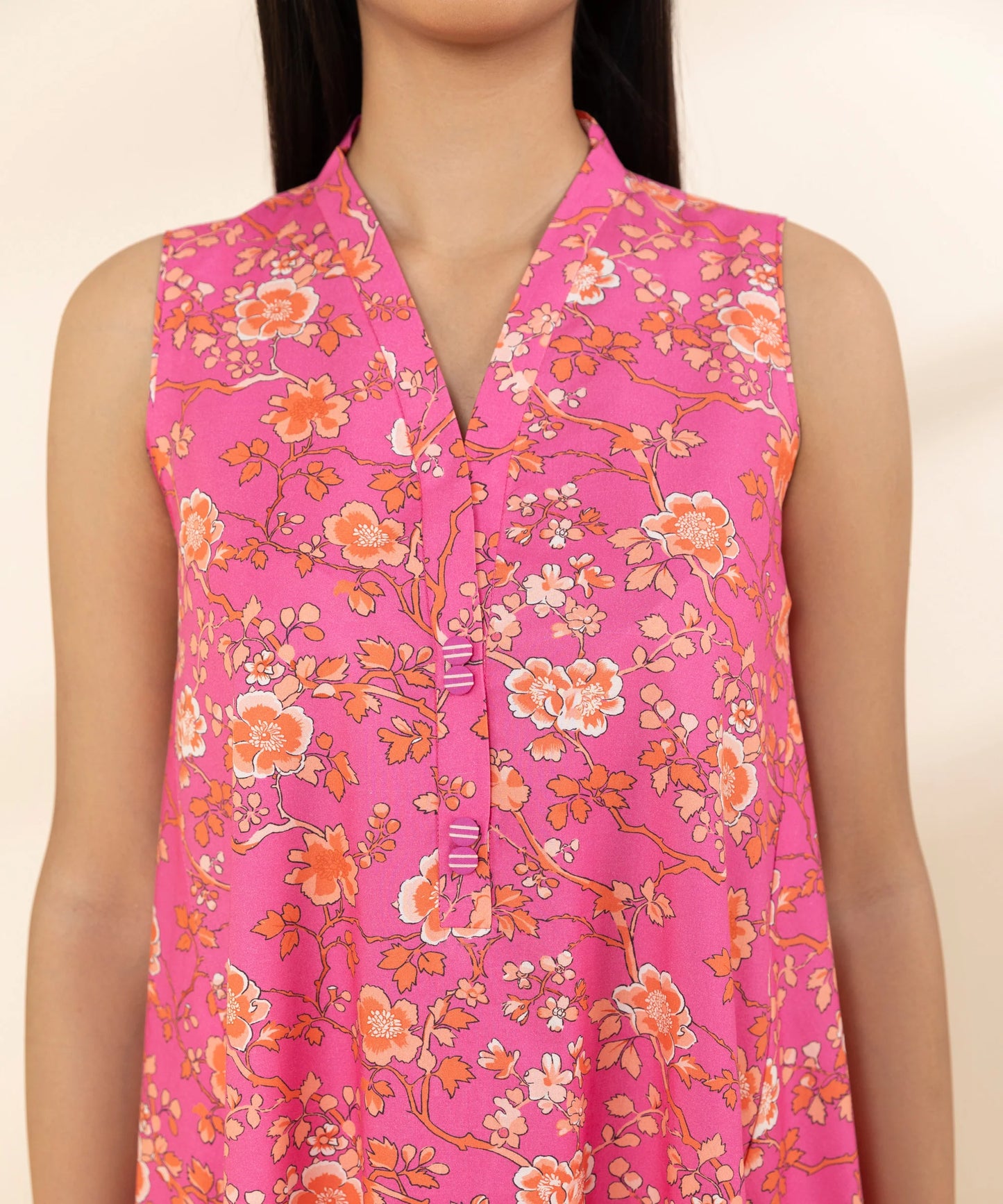SAPPHIRE | UNSTITCHED 2 PIECE PRINTED LAWN SUIT