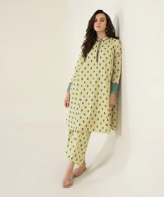 SAPPHIRE | UNSTITCHED 2 PIECE PRINTED LAWN SUIT