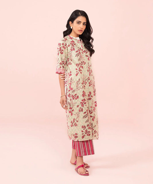 Sapphire | Unstitched 2 Piece Printed Cambric Suit
