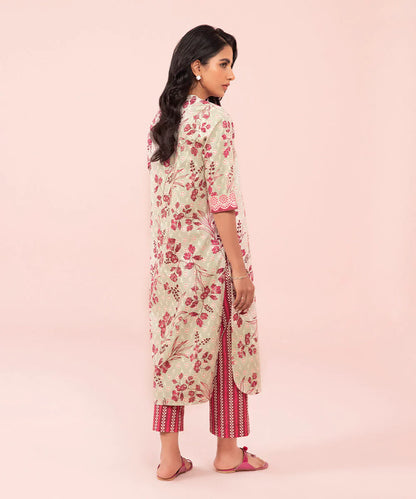 Sapphire | Unstitched 2 Piece Printed Cambric Suit