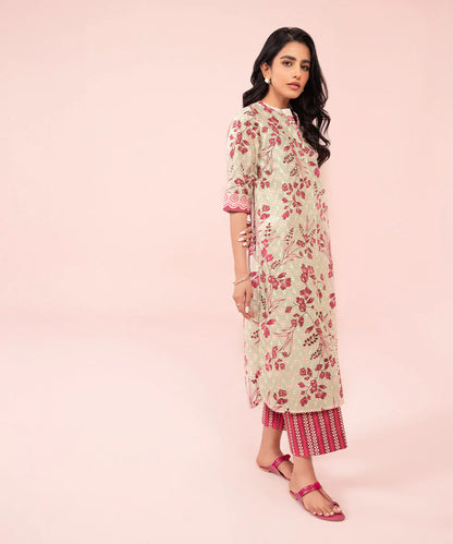 Sapphire | Unstitched 2 Piece Printed Cambric Suit