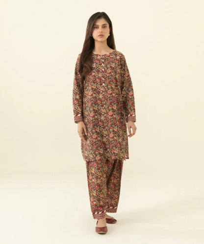 SAPPHIRE | UNSTITCHED 2 PIECE PRINTED LIGHT KHADDAR SUIT