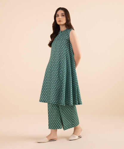 SAPPHIRE | UNSTITCHED 2 PIECE PRINTED LAWN SUIT