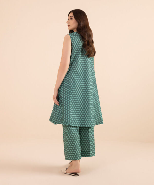 SAPPHIRE | UNSTITCHED 2 PIECE PRINTED LAWN SUIT