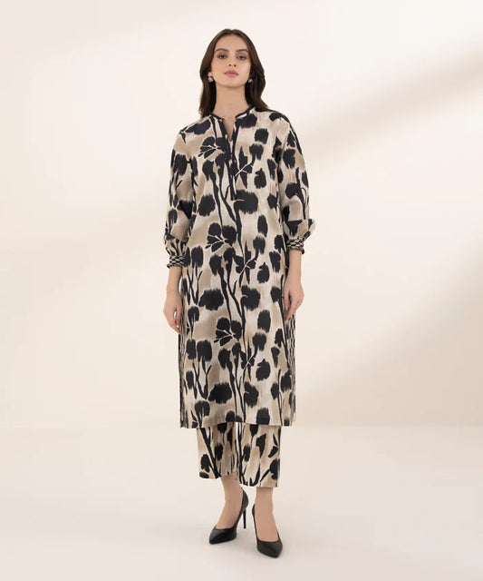 SAPPHIRE | UNSTITCHED 2 PIECE PRINTED LAWN SUIT