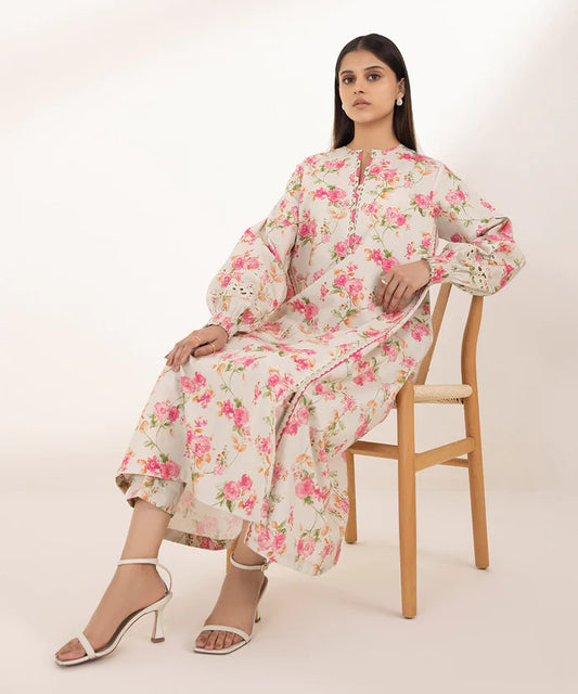 SAPPHIRE | UNSTITCHED 1 PIECE - PRINTED LAWN SHIRT