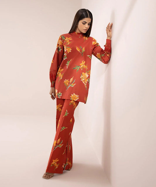 SAPPHIRE | UNSTITCHED 2 PIECE PRINTED LAWN SUIT