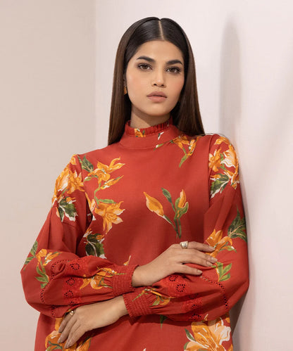 SAPPHIRE | UNSTITCHED 2 PIECE PRINTED LAWN SUIT