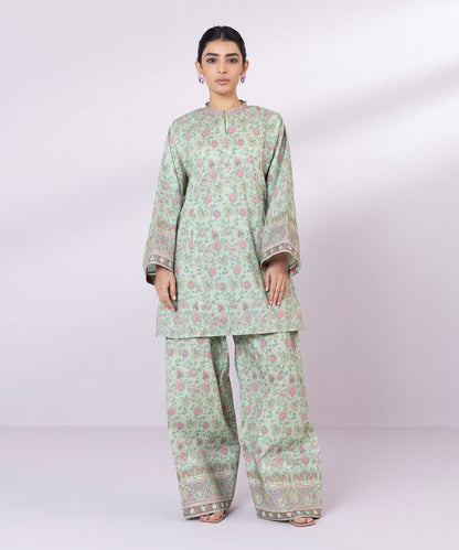 SAPPHIRE | UNSTITCHED 2 PIECE PRINTED LAWN SUIT
