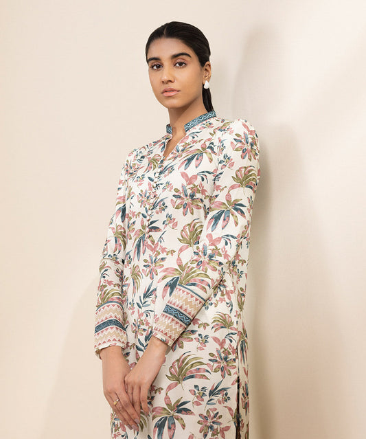 SAPPHIRE | UNSTITCHED 2 PIECE EMBROIDERED LAWN SUIT