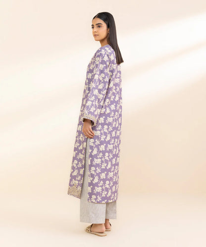 SAPPHIRE | UNSTITCHED 2 PIECE EMBROIDERED LIGHT KHADDAR SUIT