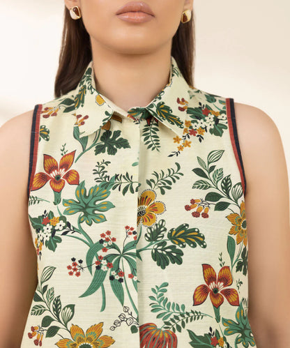 SAPPHIRE | UNSTITCHED 2 PIECE PRINTED KHADDAR SUIT