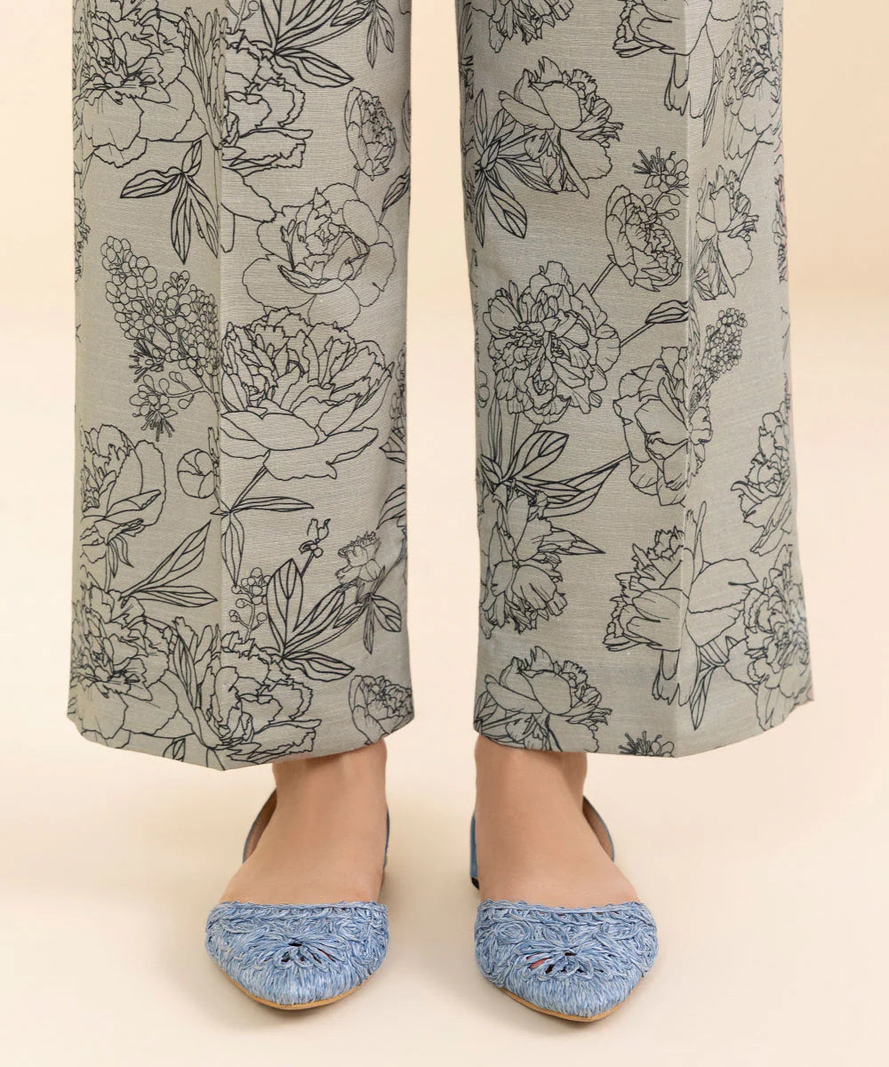 SAPPHIRE | UNSTITCHED 2 PIECE PRINTED LIGHT KHADDAR SUIT