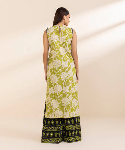 SAPPHIRE | UNSTITCHED 2 PIECE PRINTED DOBBY SUIT