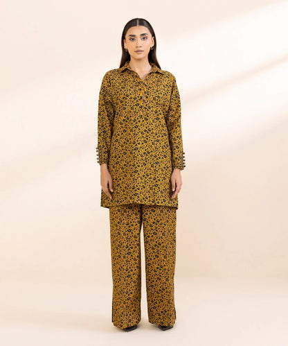 SAPPHIRE | UNSTITCHED 2 PIECE PRINTED LIGHT KHADDAR SUIT
