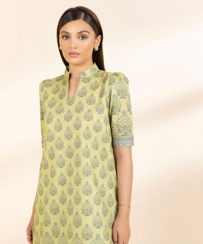 SAPPHIRE | UNSTITCHED 2 PIECE PRINTED COTTON SUIT