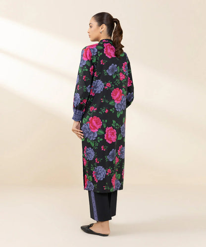 SAPPHIRE | UNSTITCHED 2 PIECE PRINTED COTTON VISCOSE SUIT
