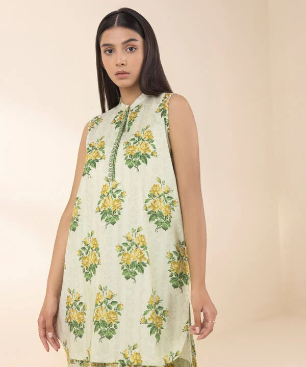 SAPPHIRE | UNSTITCHED 2 PIECE PRINTED LAWN SUIT