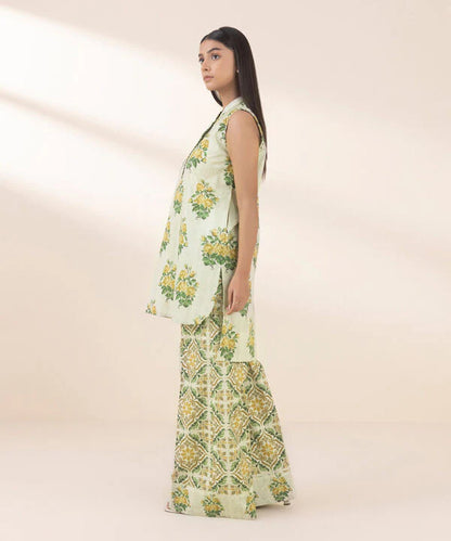 SAPPHIRE | UNSTITCHED 2 PIECE PRINTED LAWN SUIT