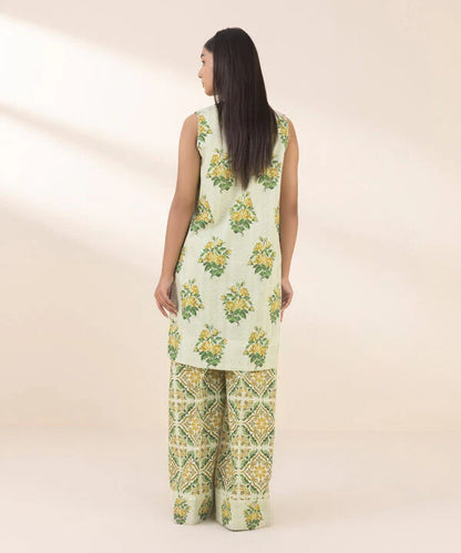 SAPPHIRE | UNSTITCHED 2 PIECE PRINTED LAWN SUIT