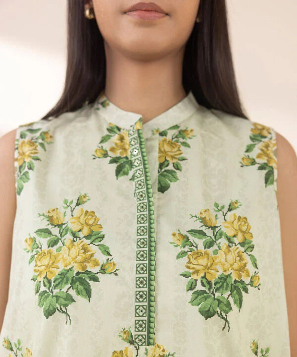 SAPPHIRE | UNSTITCHED 2 PIECE PRINTED LAWN SUIT
