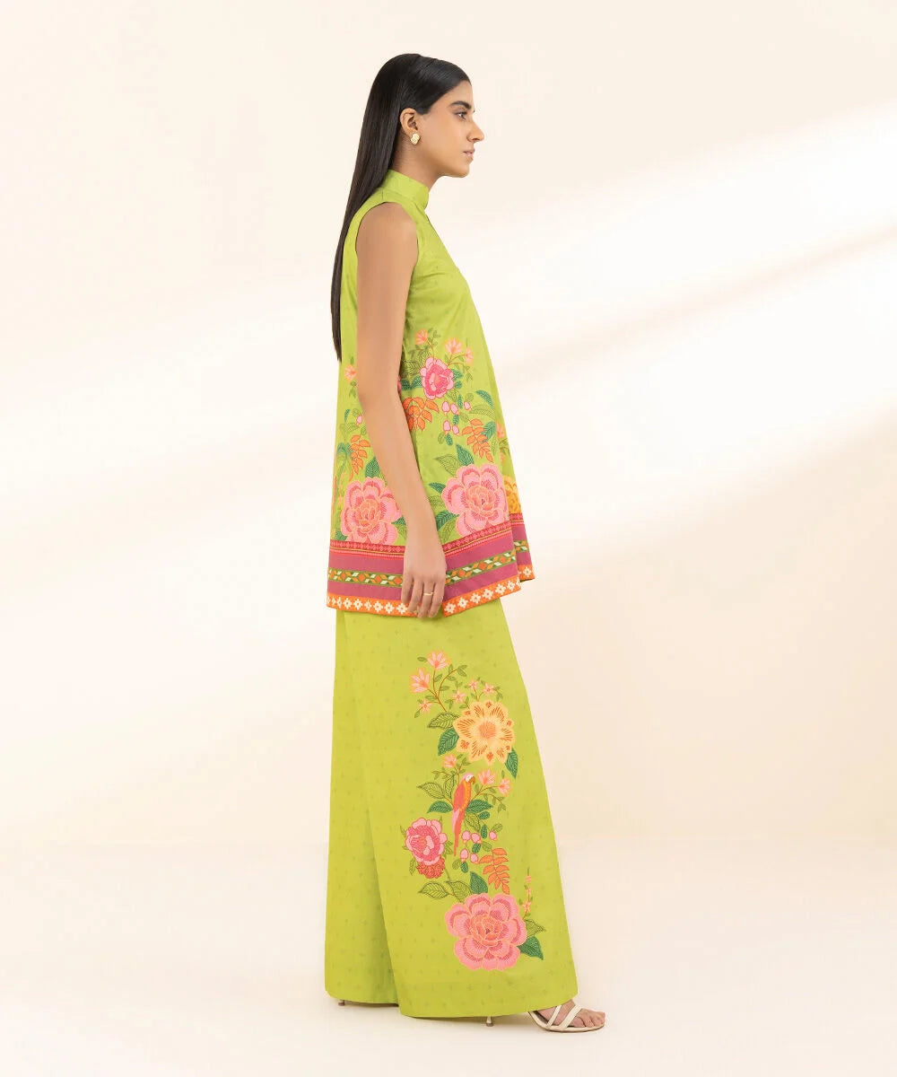 SAPPHIRE | UNSTITCHED 2 PIECE PRINTED LAWN SUIT