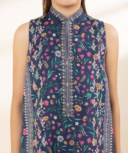 SAPPHIRE | UNSTITCHED 2 PIECE PRINTED LAWN SUIT