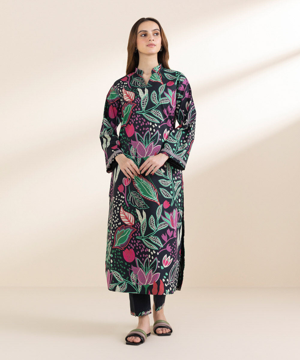 SAPPHIRE | UNSTITCHED 2 PIECE PRINTED LAWN SUIT