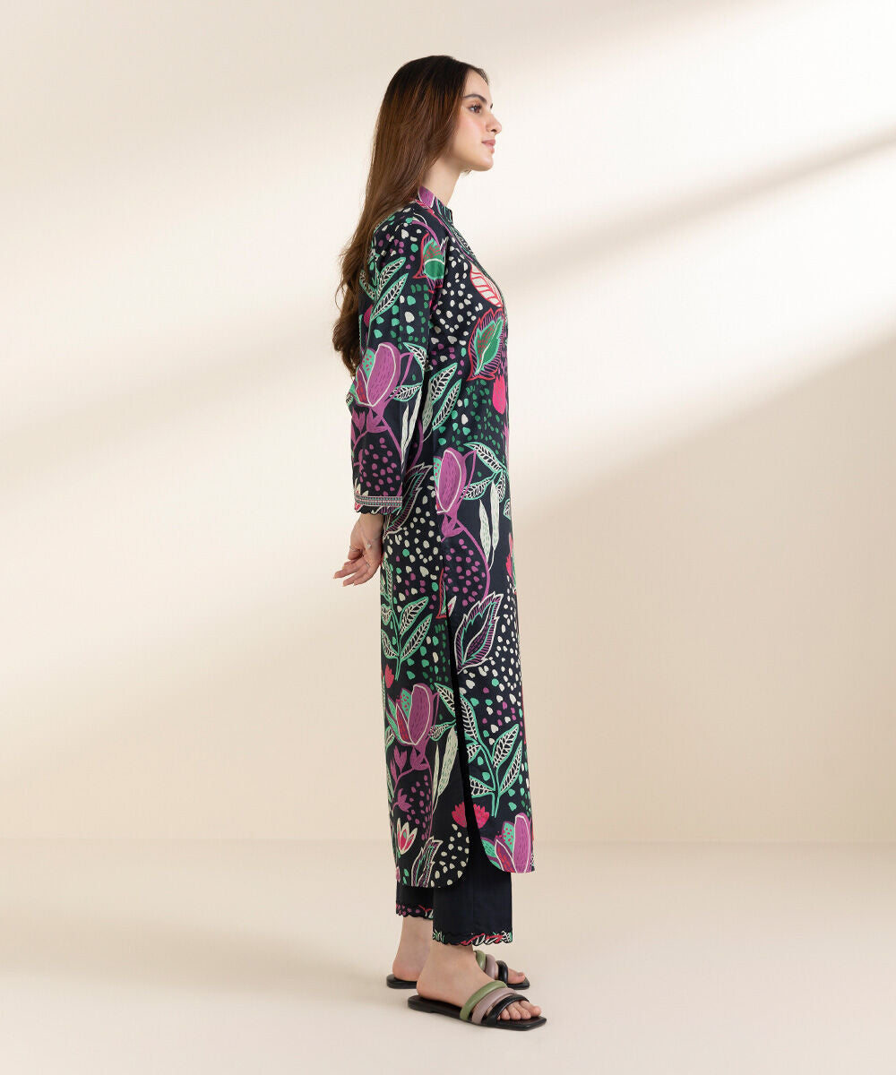 SAPPHIRE | UNSTITCHED 2 PIECE PRINTED LAWN SUIT